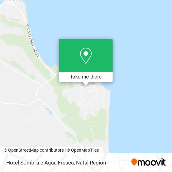 Hotel Sombra e Água Fresca map
