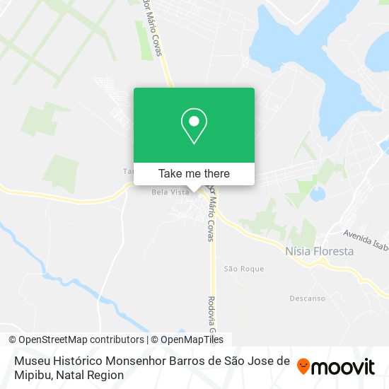 Museu Histórico Monsenhor Barros de São Jose de Mipibu map