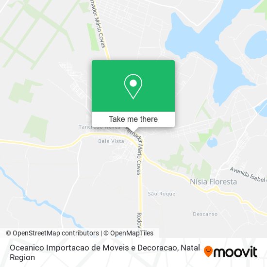 Mapa Oceanico Importacao de Moveis e Decoracao