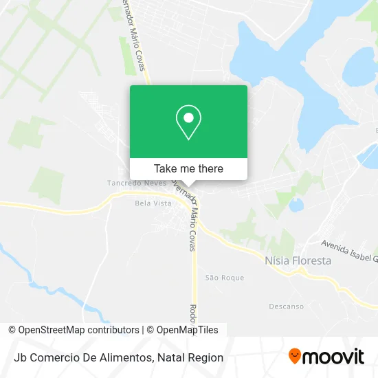 Jb Comercio De Alimentos map