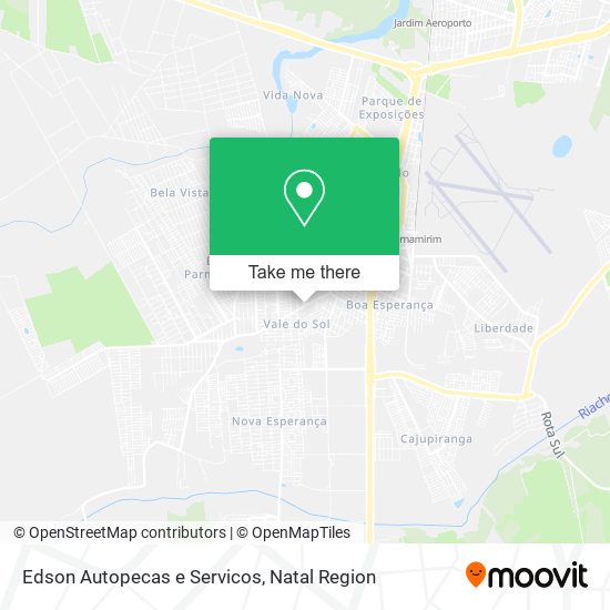 Edson Autopecas e Servicos map