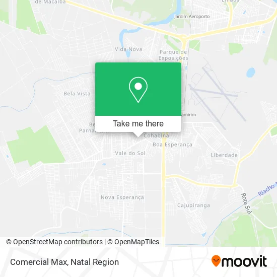 Comercial Max map