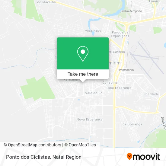 Ponto dos Ciclistas map