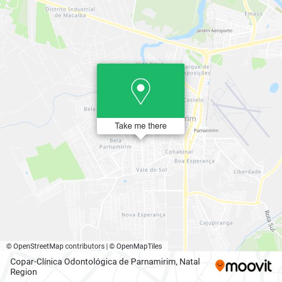Copar-Clínica Odontológica de Parnamirim map