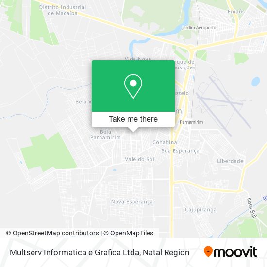 Multserv Informatica e Grafica Ltda map