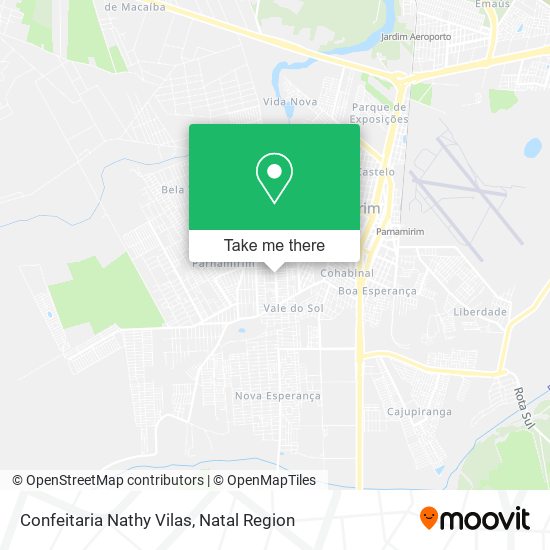 Confeitaria Nathy Vilas map