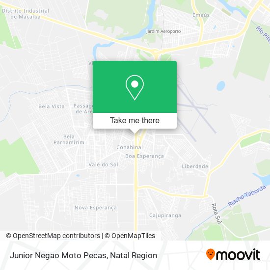 Mapa Junior Negao Moto Pecas