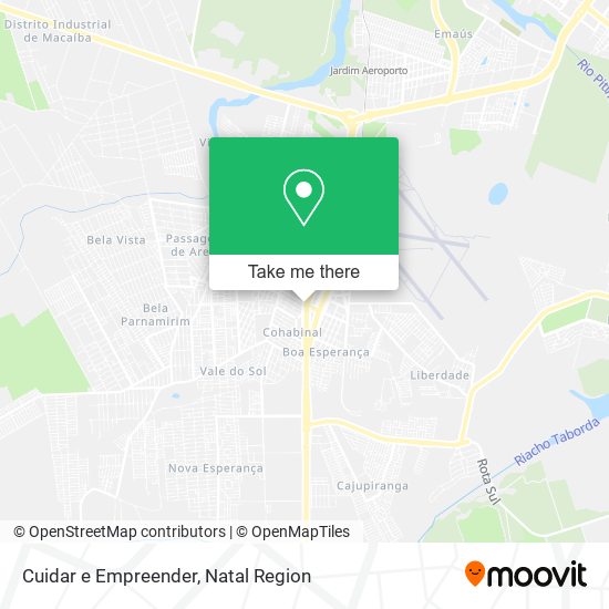 Mapa Cuidar e Empreender