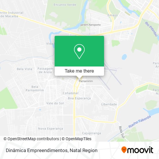 Dinâmica Empreendimentos map