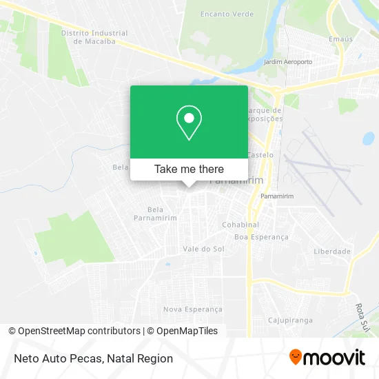 Neto Auto Pecas map