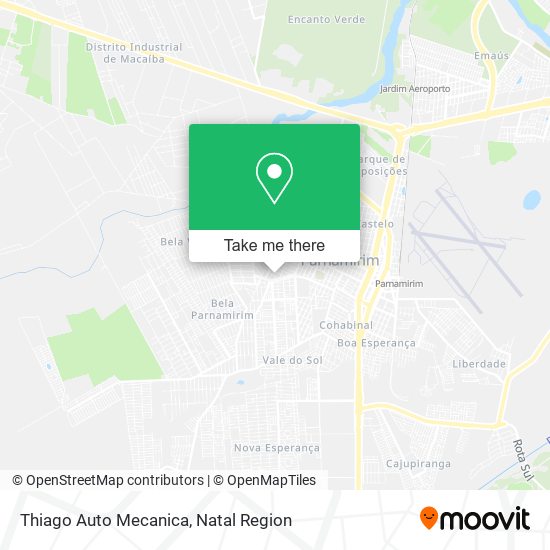 Thiago Auto Mecanica map