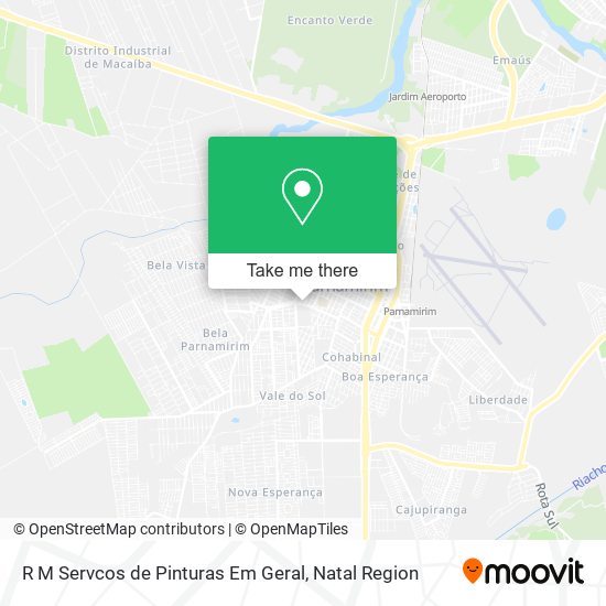 Mapa R M Servcos de Pinturas Em Geral