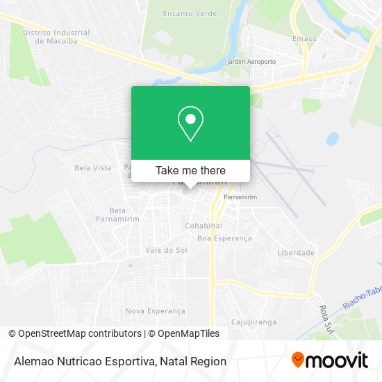 Alemao Nutricao Esportiva map