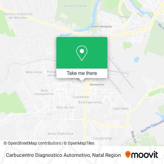 Carbucentro Diagnostico Automotivo map