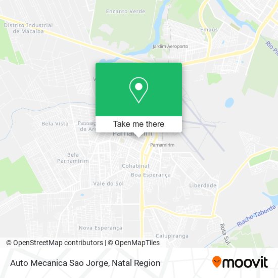 Mapa Auto Mecanica Sao Jorge