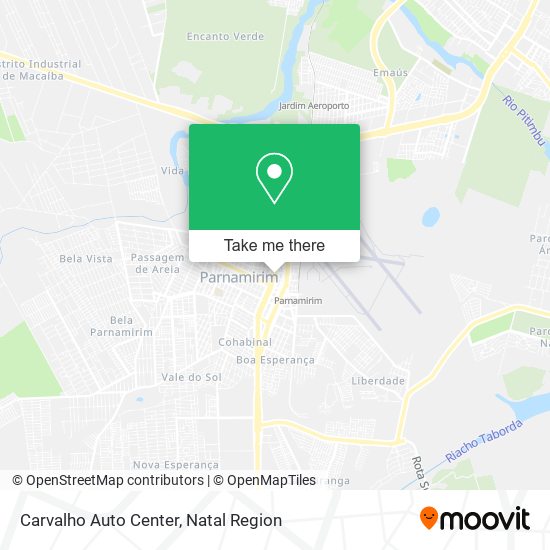 Carvalho Auto Center map