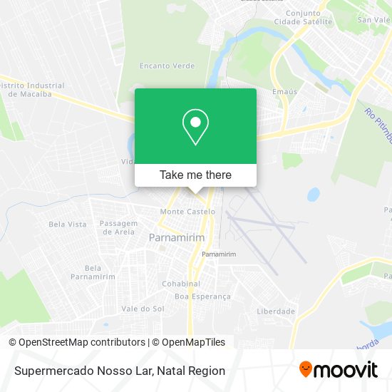 Mapa Supermercado Nosso Lar