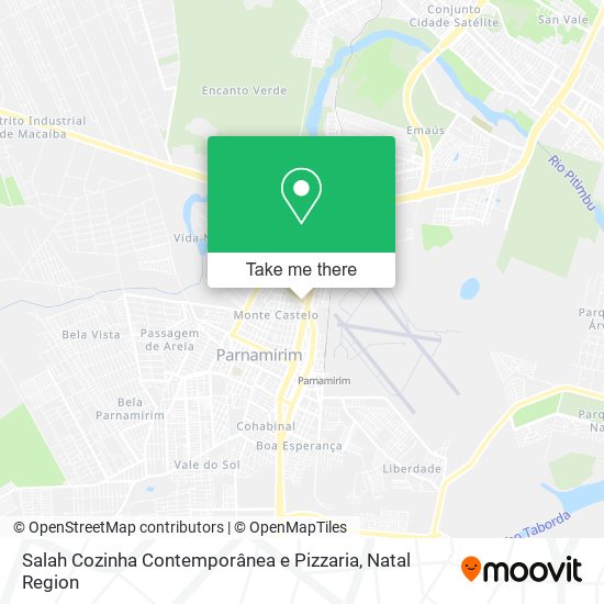 Salah Cozinha Contemporânea e Pizzaria map