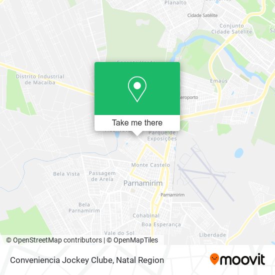 Mapa Conveniencia Jockey Clube