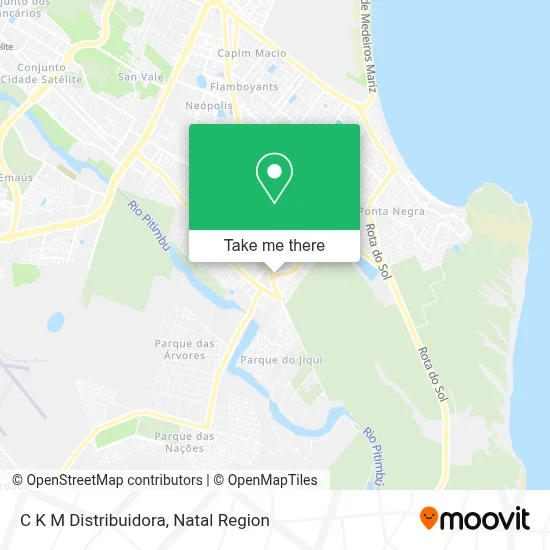 C K M Distribuidora map