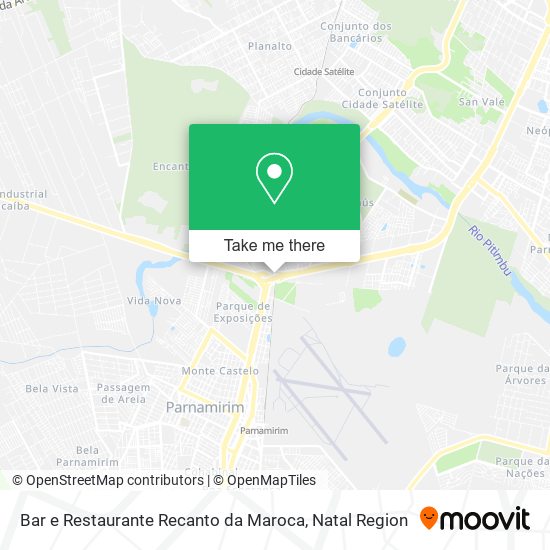 Bar e Restaurante Recanto da Maroca map
