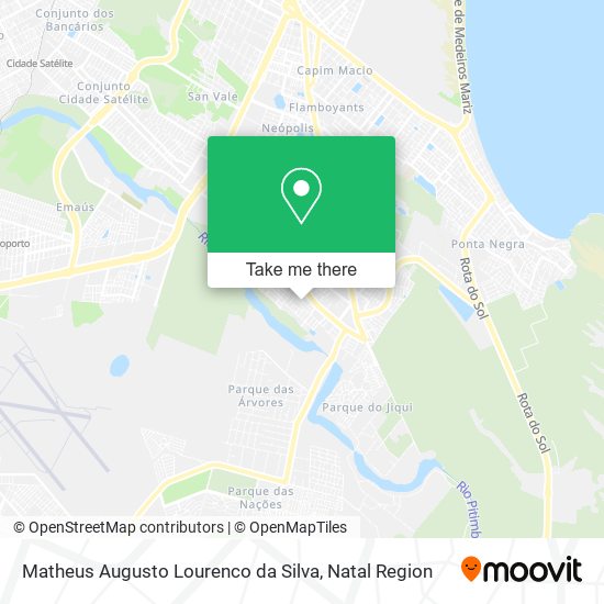 Matheus Augusto Lourenco da Silva map