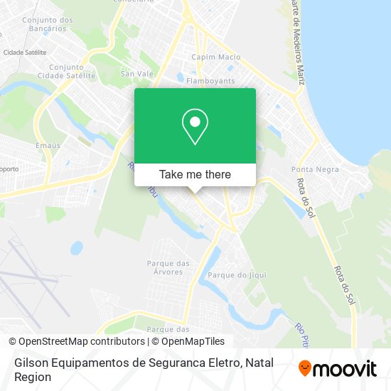 Mapa Gilson Equipamentos de Seguranca Eletro