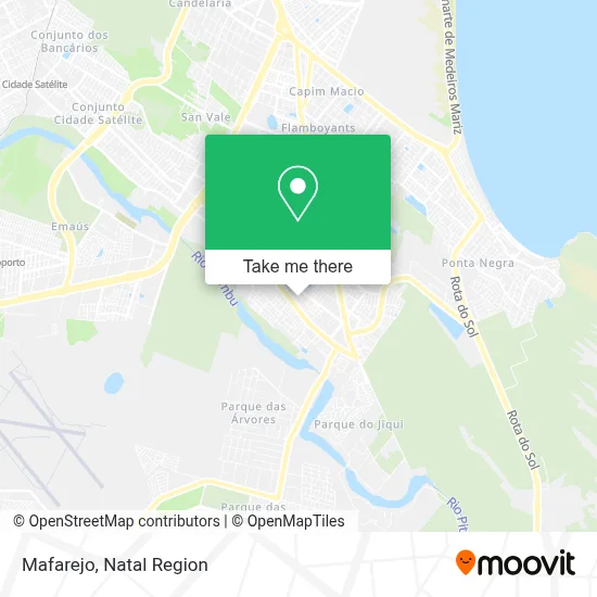 Mafarejo map