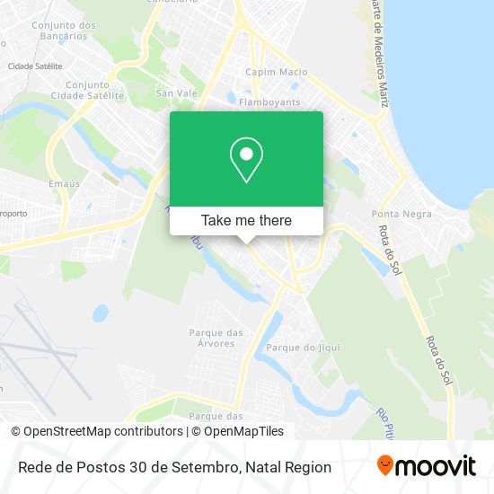 Rede de Postos 30 de Setembro map