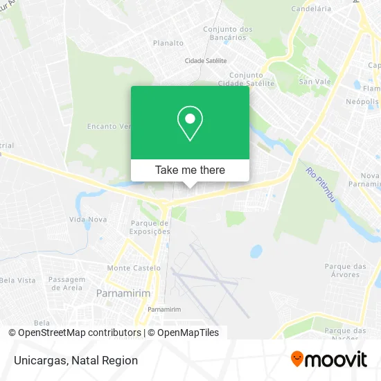 Unicargas map