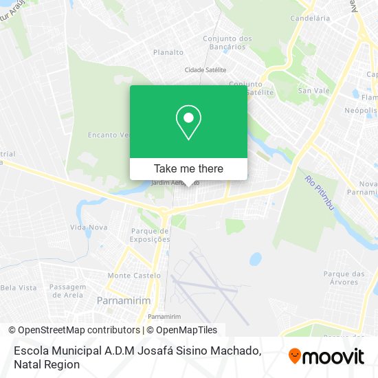 Escola Municipal A.D.M Josafá Sisino Machado map
