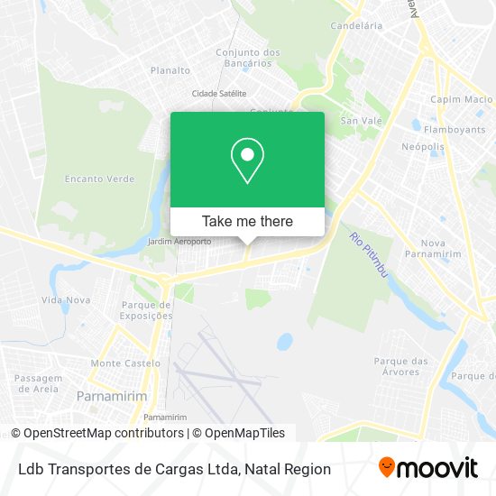 Ldb Transportes de Cargas Ltda map