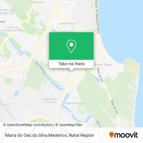 Mapa Maria do Ceu da Silva Medeiros