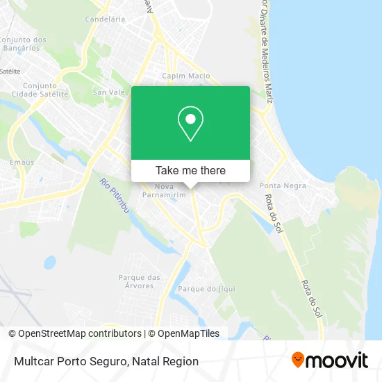 Multcar Porto Seguro map
