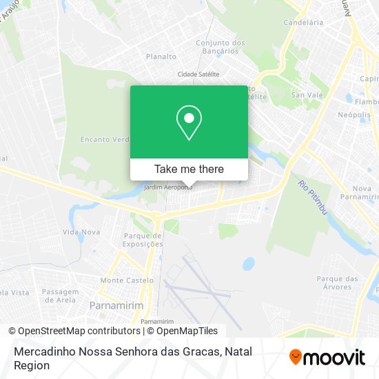 Mercadinho Nossa Senhora das Gracas map