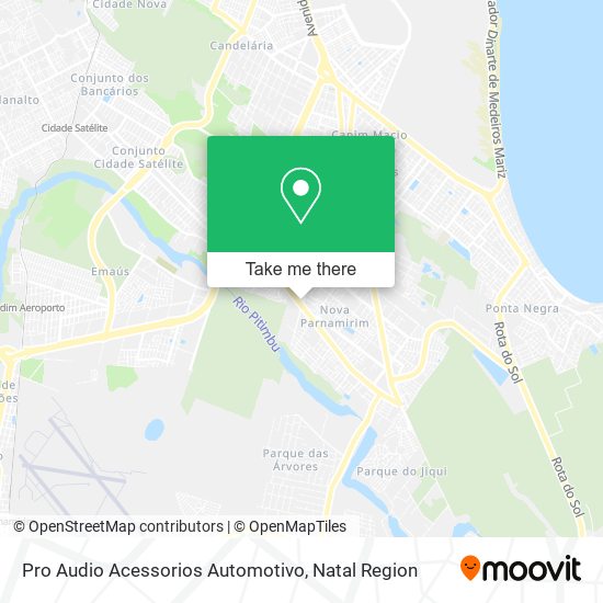 Pro Audio Acessorios Automotivo map