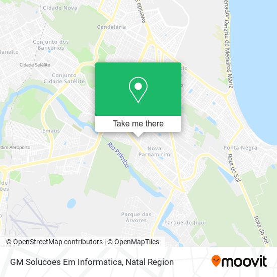 GM Solucoes Em Informatica map