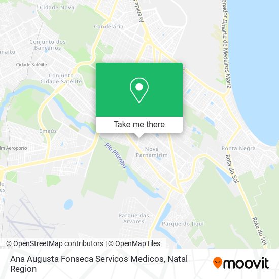 Ana Augusta Fonseca Servicos Medicos map