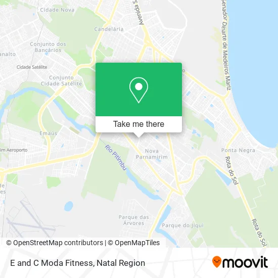 E and C Moda Fitness map