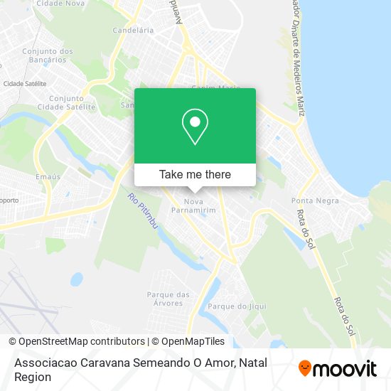 Associacao Caravana Semeando O Amor map