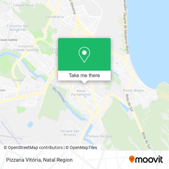 Pizzaria Vitória map