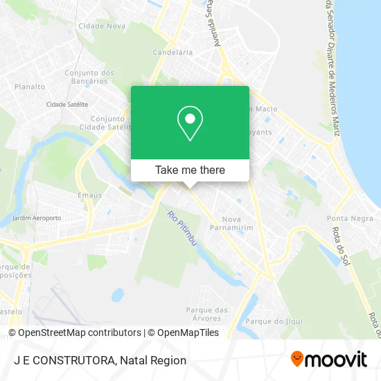 J E CONSTRUTORA map