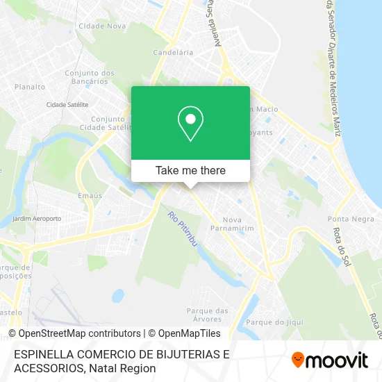 ESPINELLA COMERCIO DE BIJUTERIAS E ACESSORIOS map