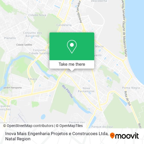 Inova Mais Engenharia Projetos e Construcoes Ltda map