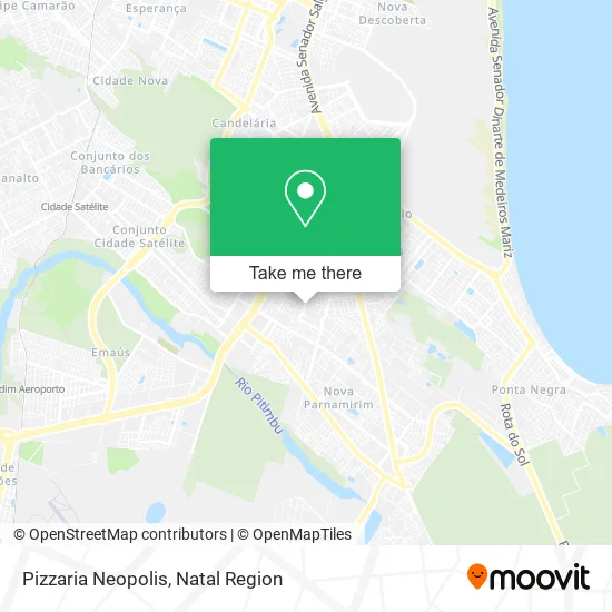 Pizzaria Neopolis map