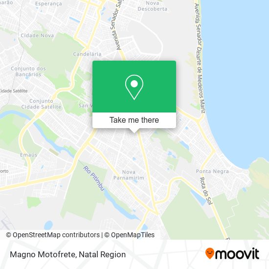 Mapa Magno Motofrete