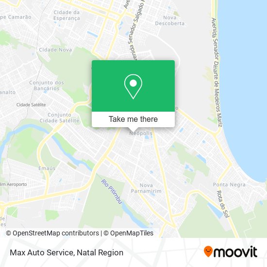 Mapa Max Auto Service