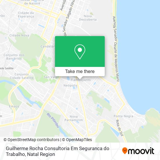 Mapa Guilherme Rocha Consultoria Em Seguranca do Trabalho