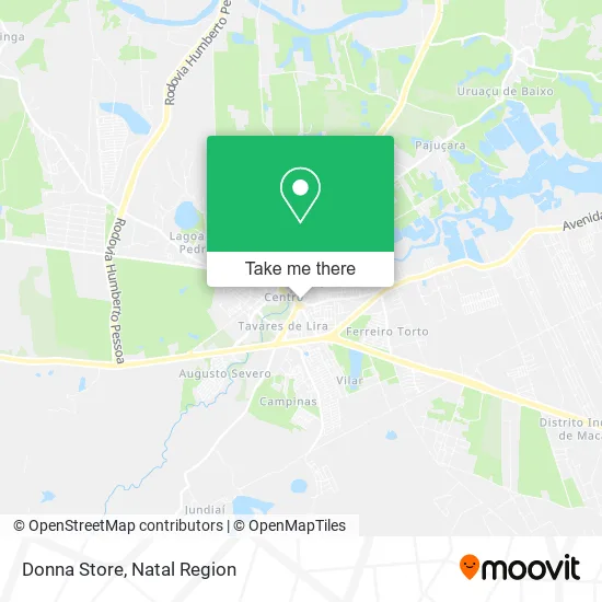 Donna Store map