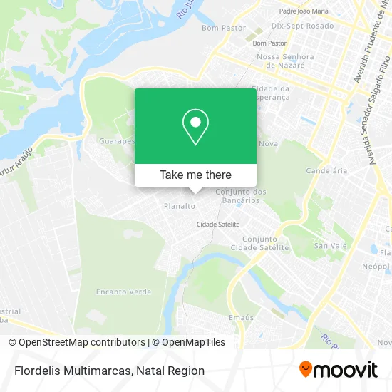 Flordelis Multimarcas map